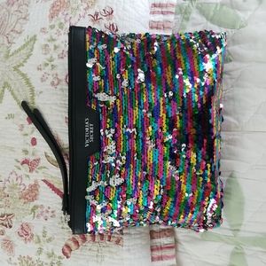 Victoria's Secret Clutch Bag With Sequins